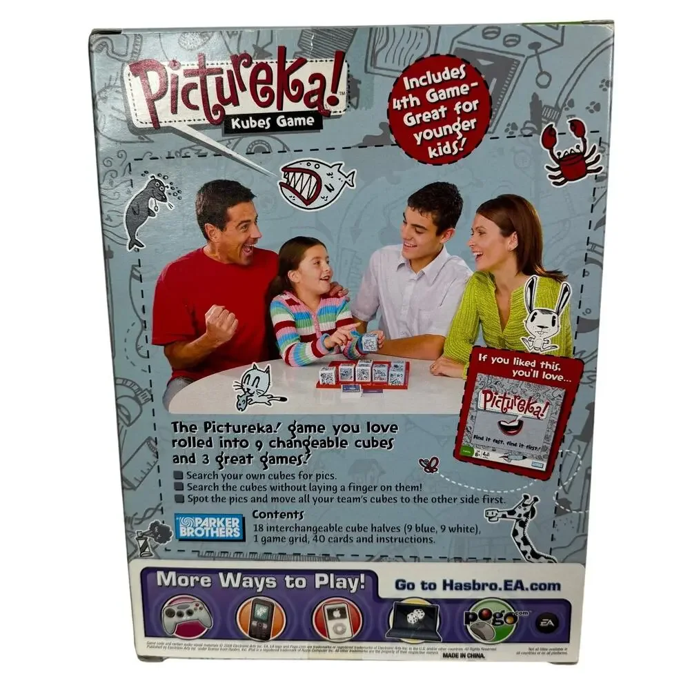 Pictureka! Kubes Game The Find‎ It Fast, Find It First Cube Game Ages 6+